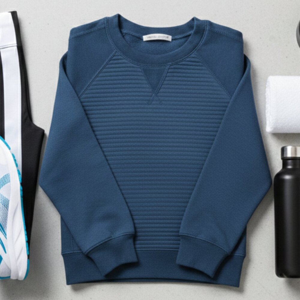 Roadrunner Active Ribbed Quarter-Zip Pullover